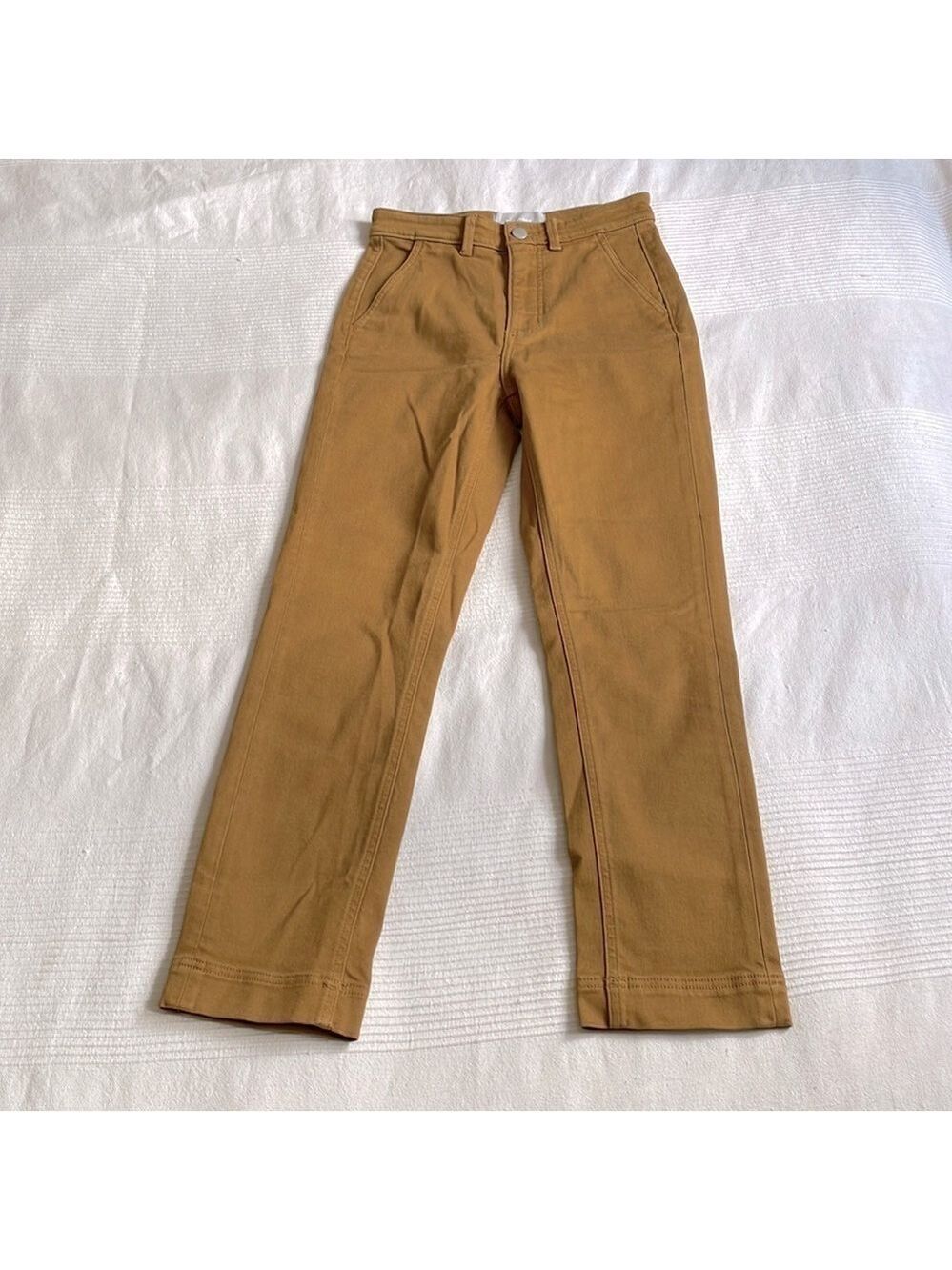 EVERLANE Slim Leg Crop Brass Size 00